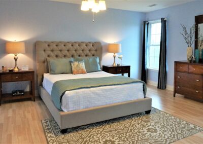 RR Redesign- Contemporary Staging Master bedroom